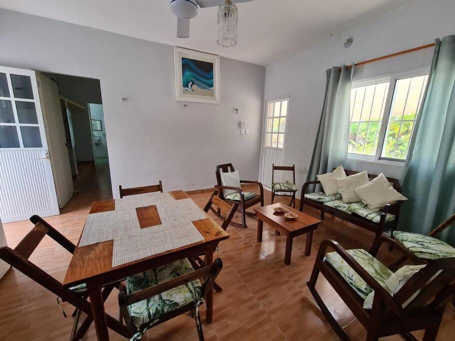 엘 쿠요 Casa Perla Marina, Pequena Casa Frente A La Playa. 아파트 외부 사진